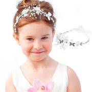 Cintura per capelli con fiori - Accessorio per la testa - Cintura per capelli - Accessorio per la testa - Regalo - Pieghevole - Leggero