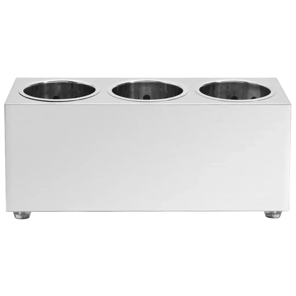 Portaposate con 3 Inserti Rettangolare in Acciaio Inox CFW5516052