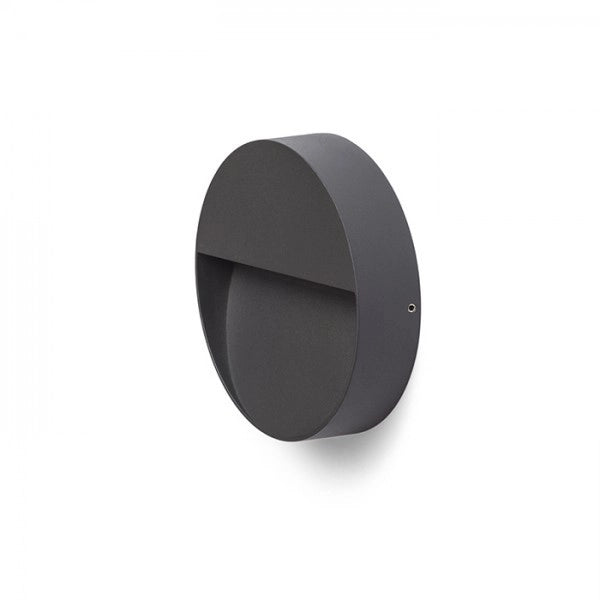 Faretto Plafoniera AQILA R da parete grigio antracite 230V LED 6W IP54 3000K