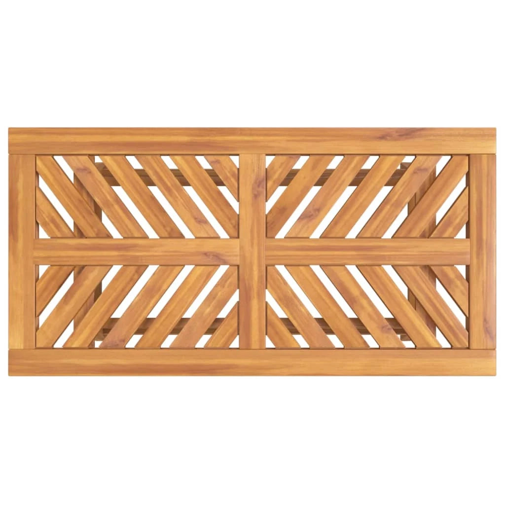 Set di mobili da giardino 2 pezzi in legno massello di acacia 02_0011868
