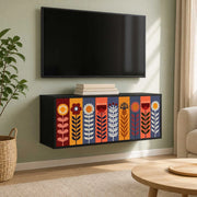 Mobile TV da Parete ESSEN 102 x 33 x 40 cm Rovere Nero 8007176
