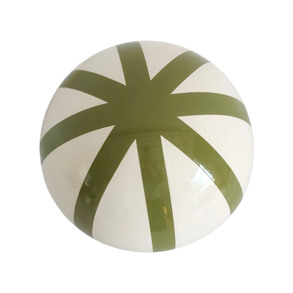 Lampada da tavolo da interno in metallo ø20cm, verde