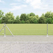 Palo della recinzione Argento 100 x 0,6 m (rete da 25 mm)