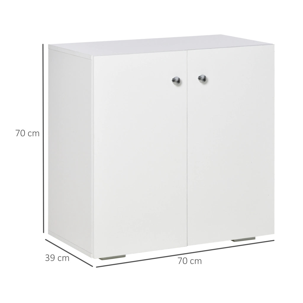 Mobile Ingresso con 2 Ante ¨C Xylo ¨C Bianco 70x39x70 cm