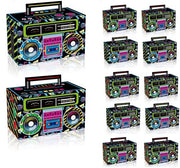 12 Pezzi di Radio a Sostegno per Decorazione - Retro - 12 Stuks