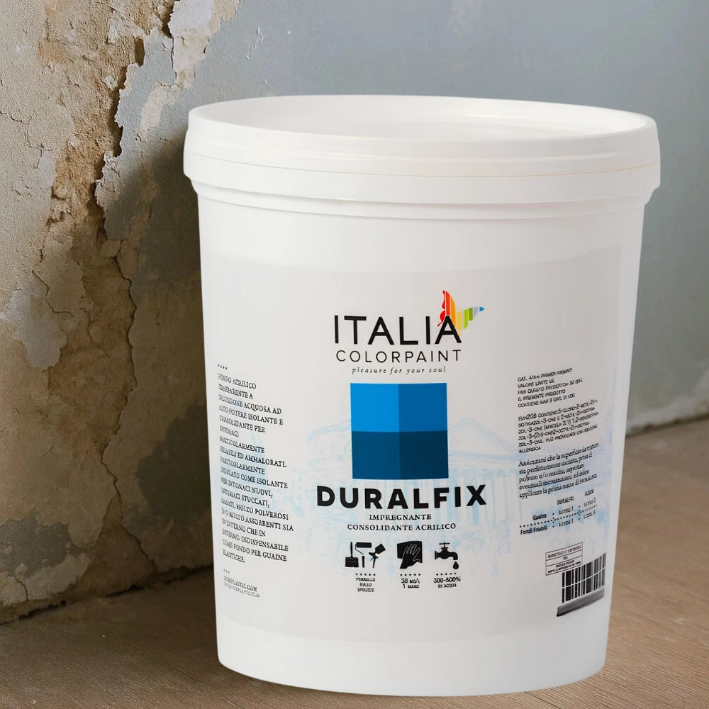 I pre trattamenti primer duralfix isolante acrilico consolidante trasparente *** formato 1 lt, confezione 1
