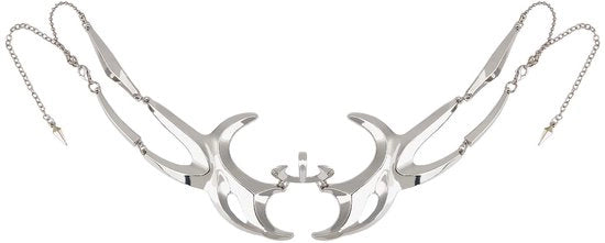 Accessori per il viso Steampunk/Gotico - Maschera metallica - Accessorio per il viso meccanico - Punk Lipring - Dimensione specifica