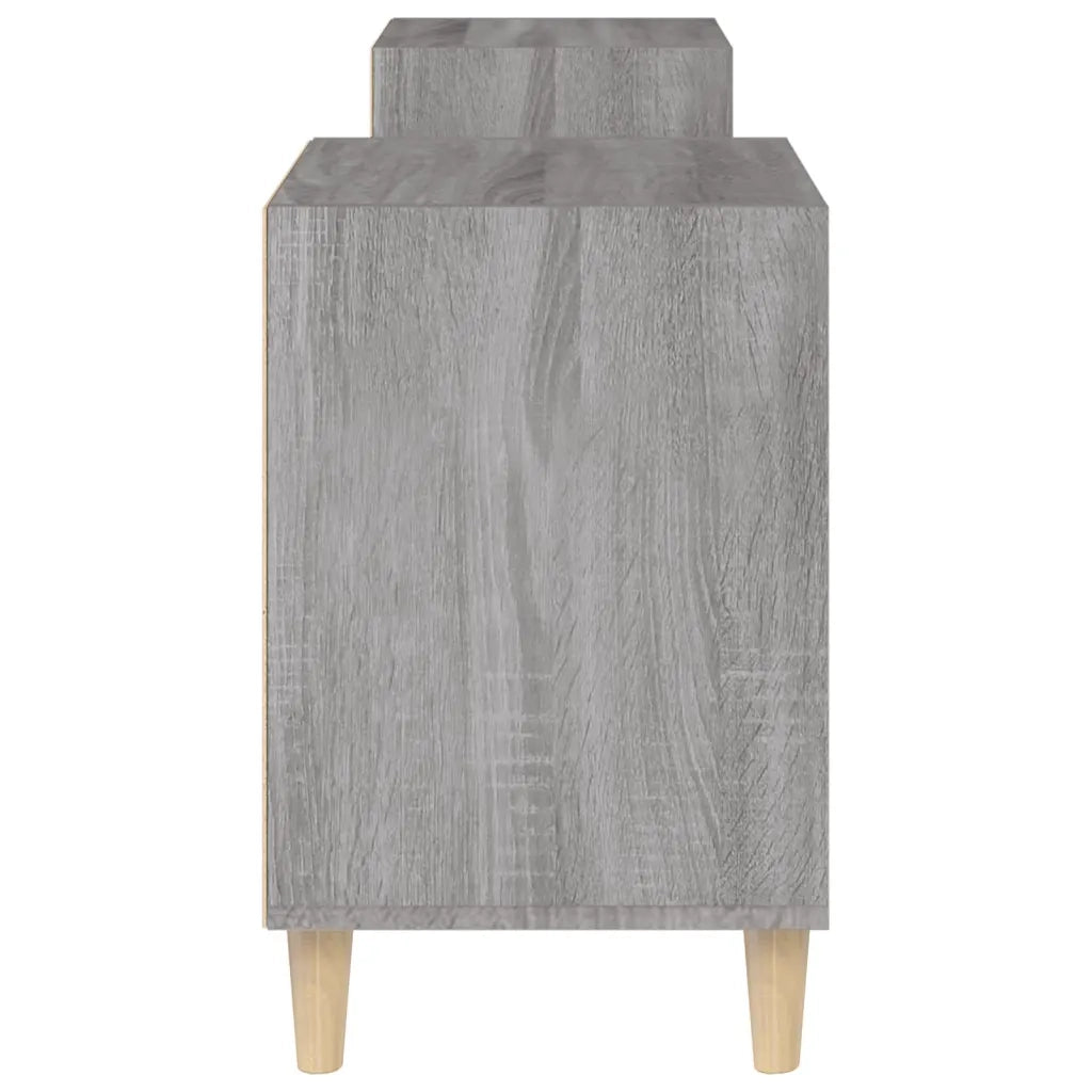 Mobile TV-Credenza TV-Console TV Grigio Sonoma 160x35x55 cm in Legno Multistrato 495667