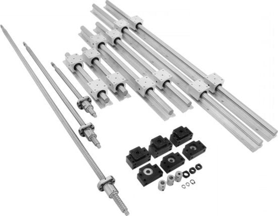Geleida Lineare - SBR20 - 3 Spindelli a Rotolamento RM1605