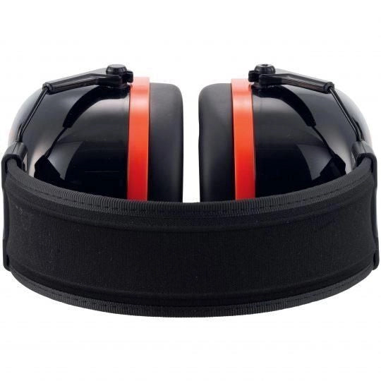 Uvex 2630030 K-Series10 Cuffie antirumore a padiglione pieghevoli SNR 36 dB colore Nero Rosso