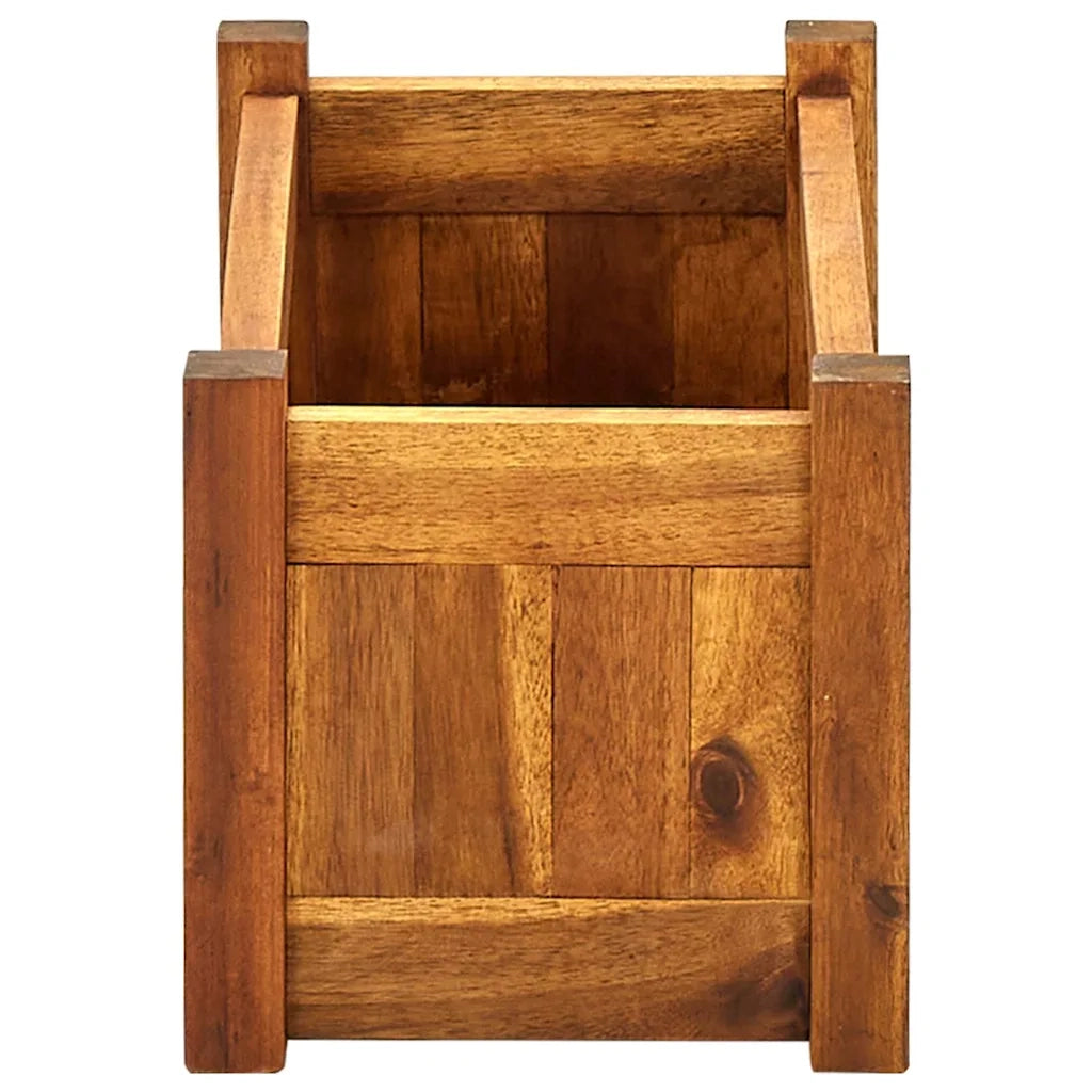 Letto Rialzato da Giardino in Legno di Acacia 50x25x25 cm 42565