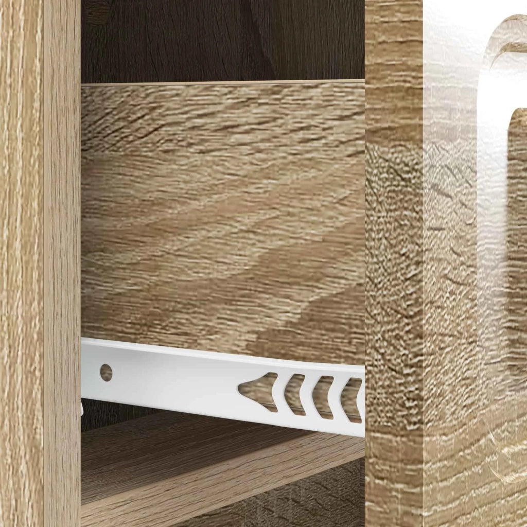 Armadio da Notte con cassetto Rovere Sonoma 43 x 41 x 63,5 cm 895707