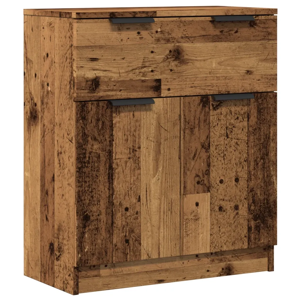 Credenza Legno Antico 60x30x70 cm in Truciolato 856838