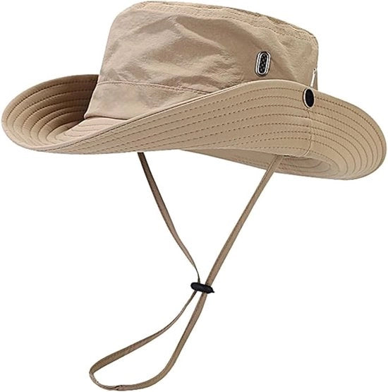 Cappello da Sole Estate - Cappello da Estate - Cappello per Pescatori - Cappello per Escursioni - Protezione Solare Copertura Testa - Escursioni all'Aperto - Adatto per Spiaggia - Parco - Picnic e Viaggi (1st) - Ripiegabile