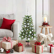 Albero di Natale con 150 LED con supporto Verde 90 cm PE 3396305