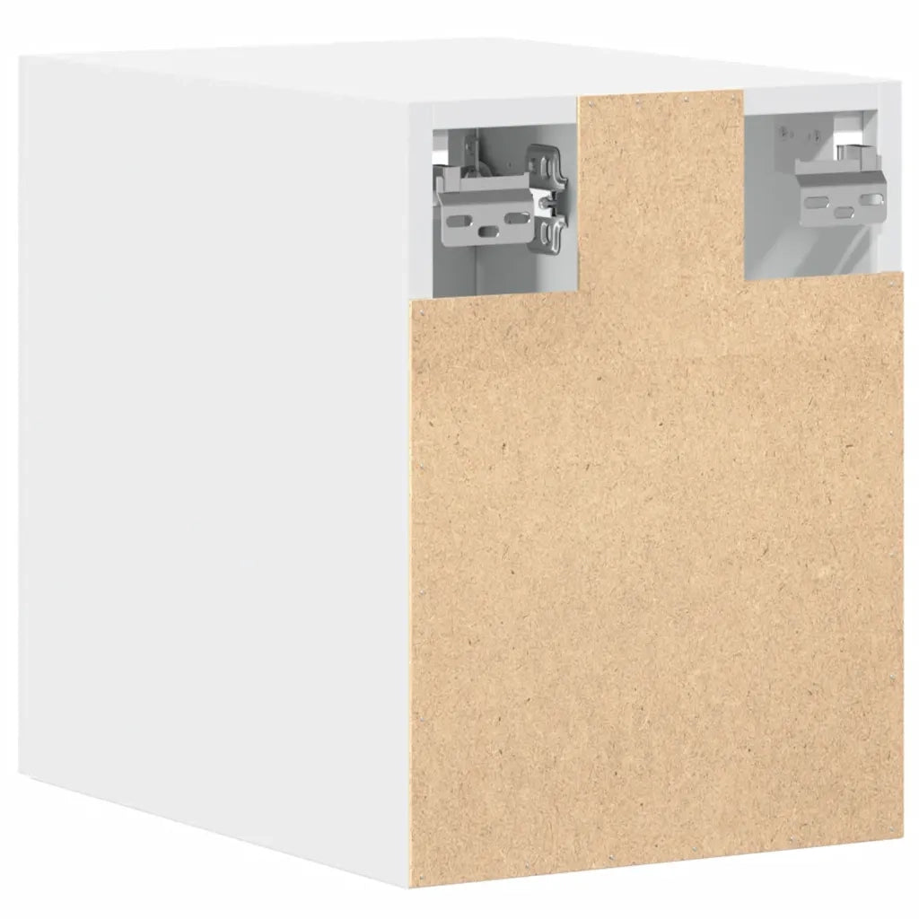 vidaXL Mobile a Parete Bianco 30x42,5x40 cm in Legno Multistrato