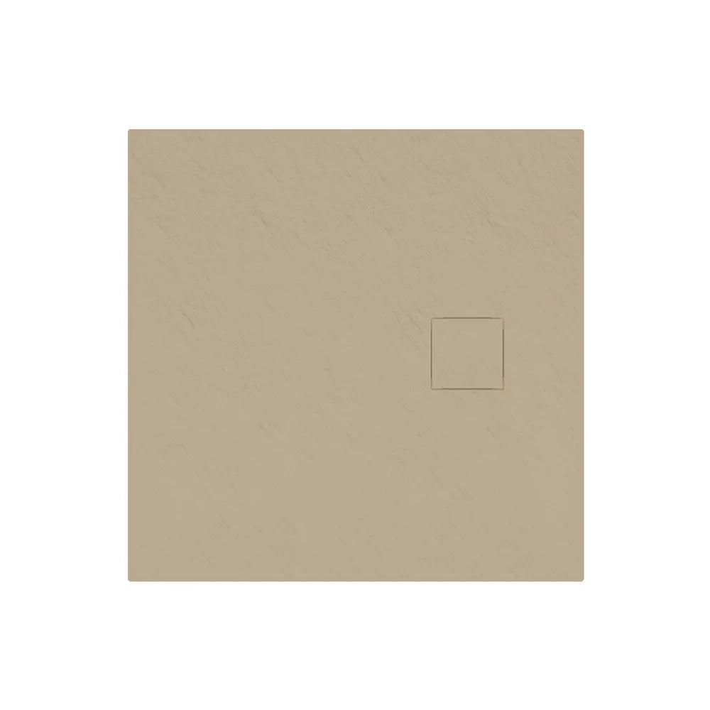 Piatto doccia 90x90 cm colore avorio effetto pietra | Samos