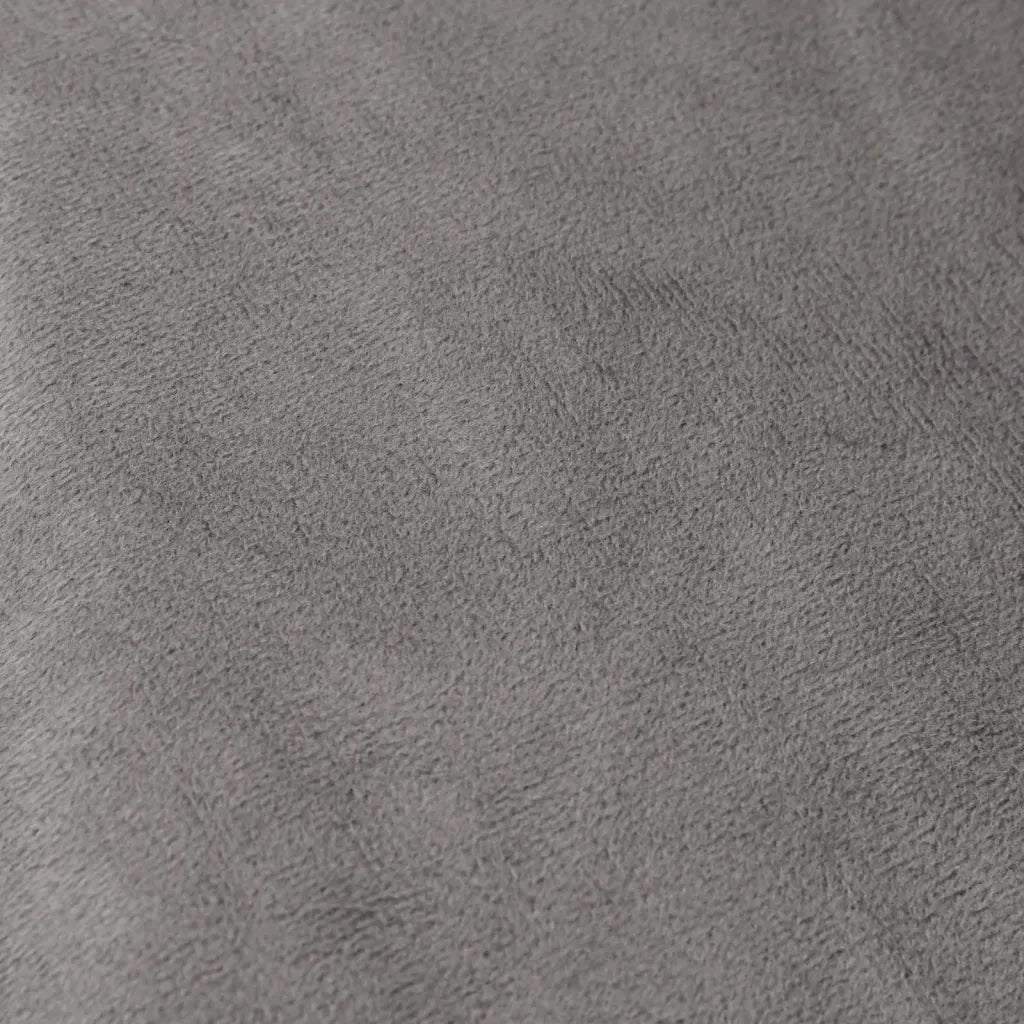 Coperta Ponderata con Copertura Grigia 152x203 cm 11 kg Tessuto 3154892