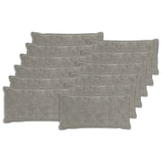 Federa 12 pcs HOUTEN Grigio Chiaro 40 x 80 cm 918468