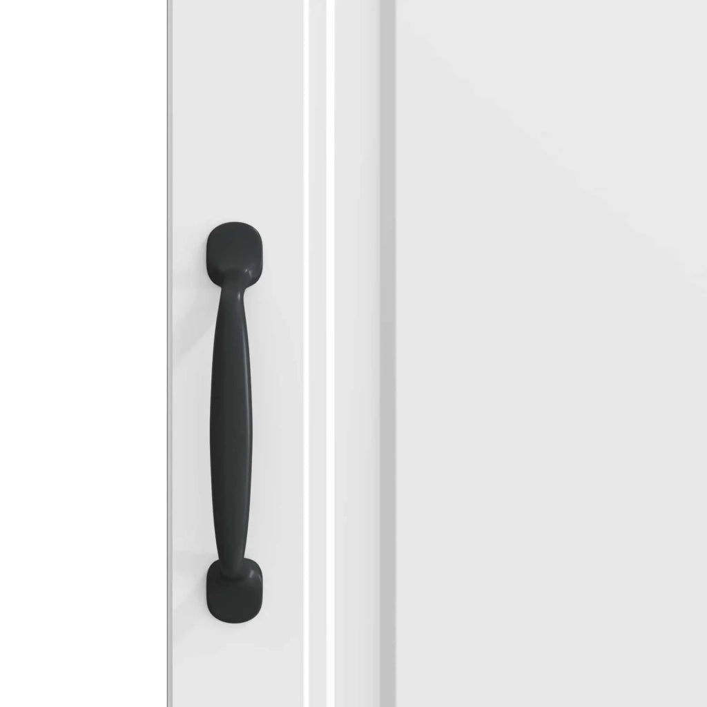 Credenza Bianco Lucido 33 x 34,5 x 87 cm Legno ingegnerizzato