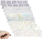 Decorazioni per unghie da assemblaggio 50 pezzi - Decorazione per unghie DIY con disegno con conigli
