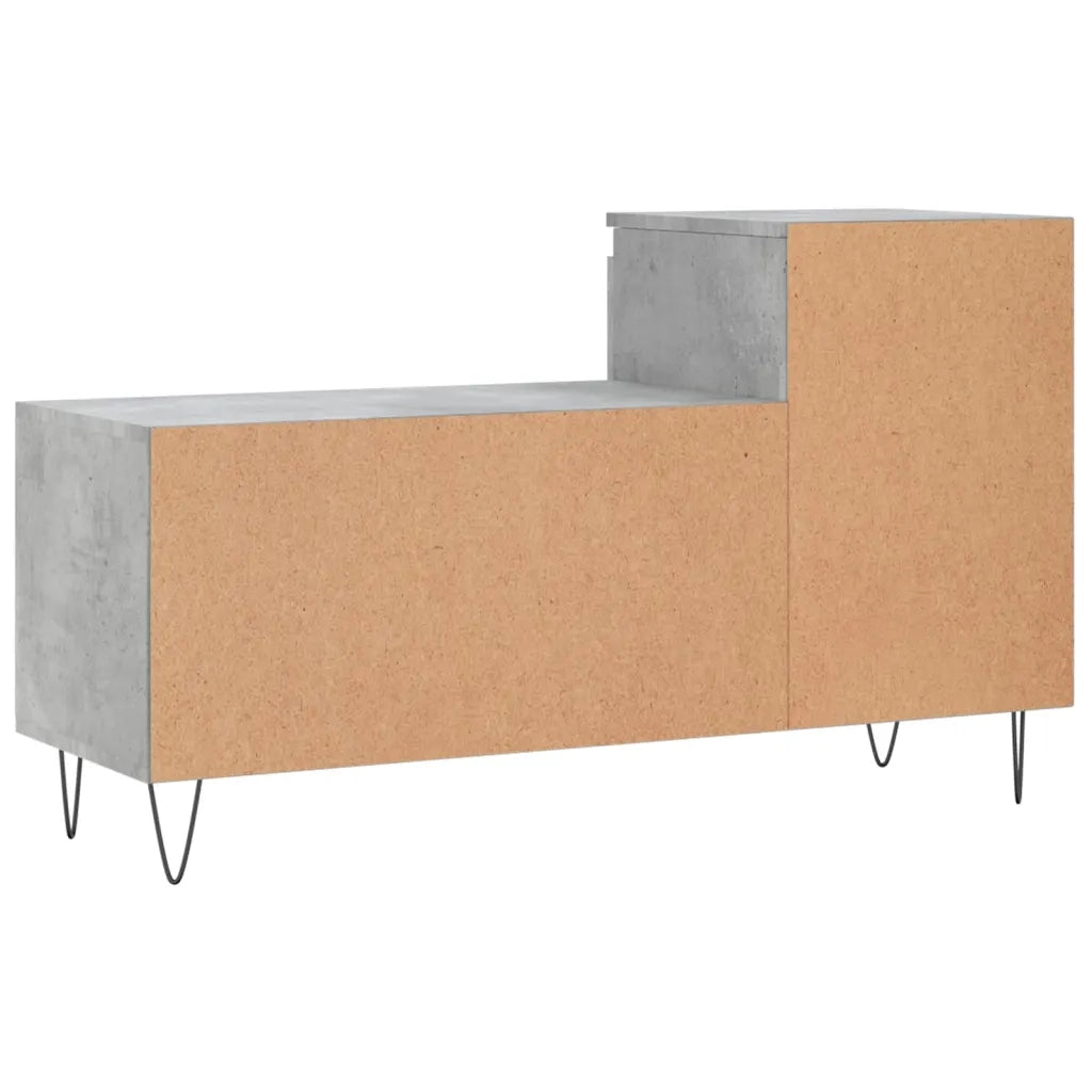 Scarpiera-Scaffale per scarpe Grigio Cemento 102x36x60 cm in Legno Multistrato 903341