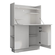Vicco Scrivania per segretaria Bianco 85 x 27 cm