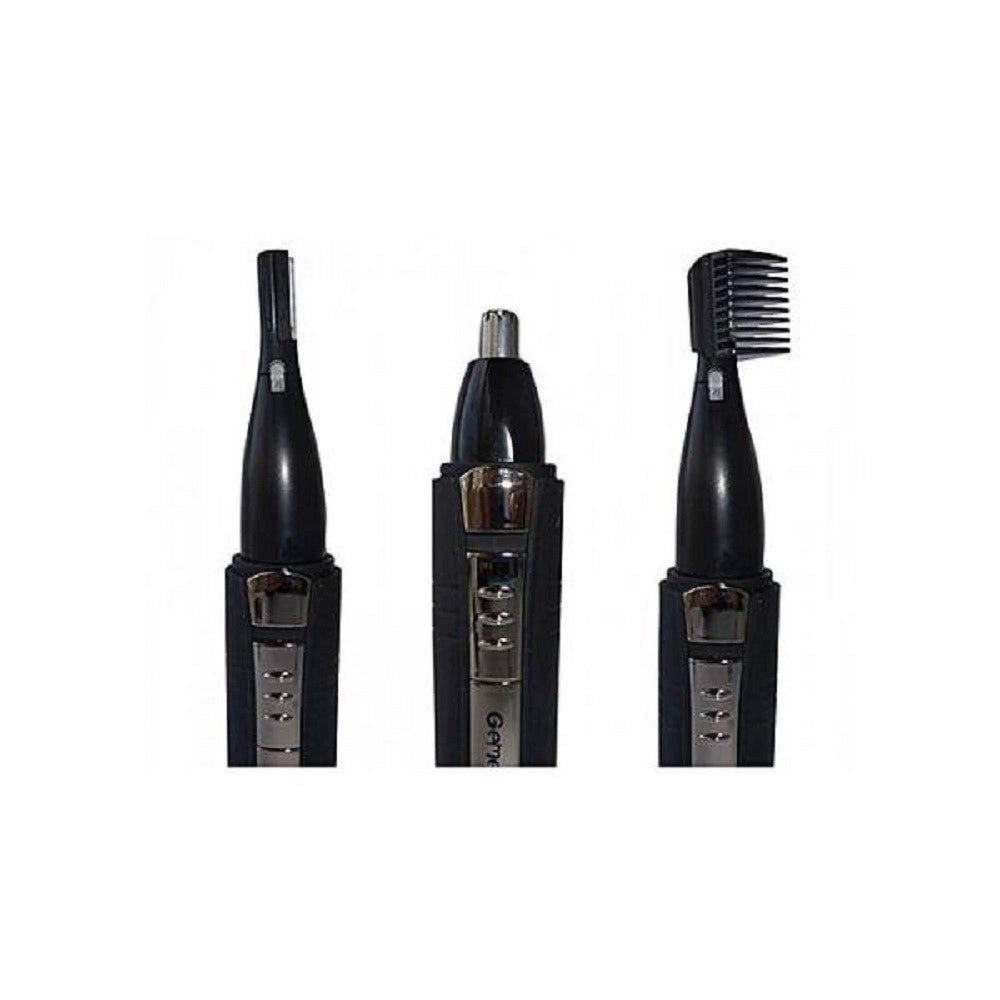 Trade Shop - Trimmer Rifinitore 2 In 1 Elettrico Batteria Ricaricabile Per Barba Naso Gm-3109 -