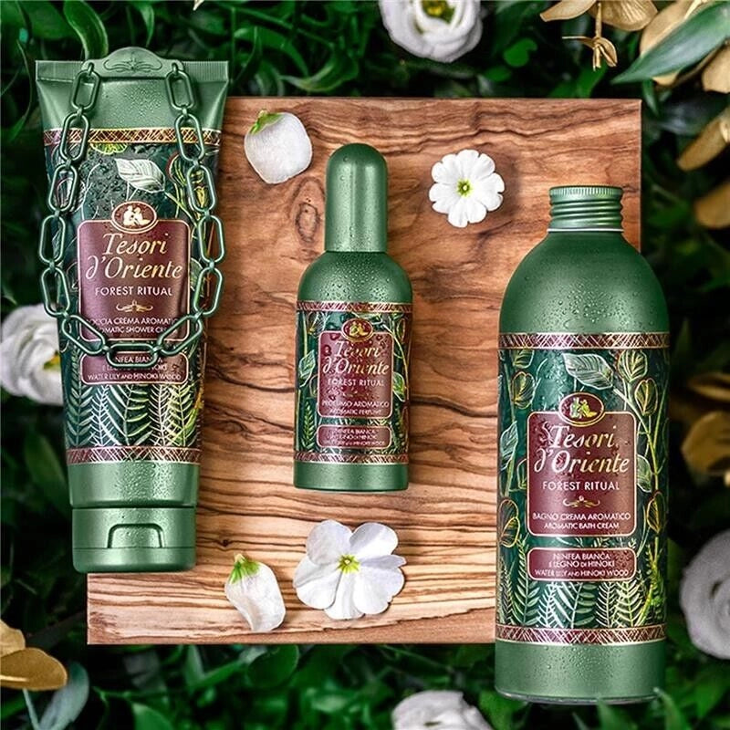 TESORI D'ORIENTE FOREST THERAPY BAGNO CREMA AROMATICO NINFEA BIANCA 500 ML