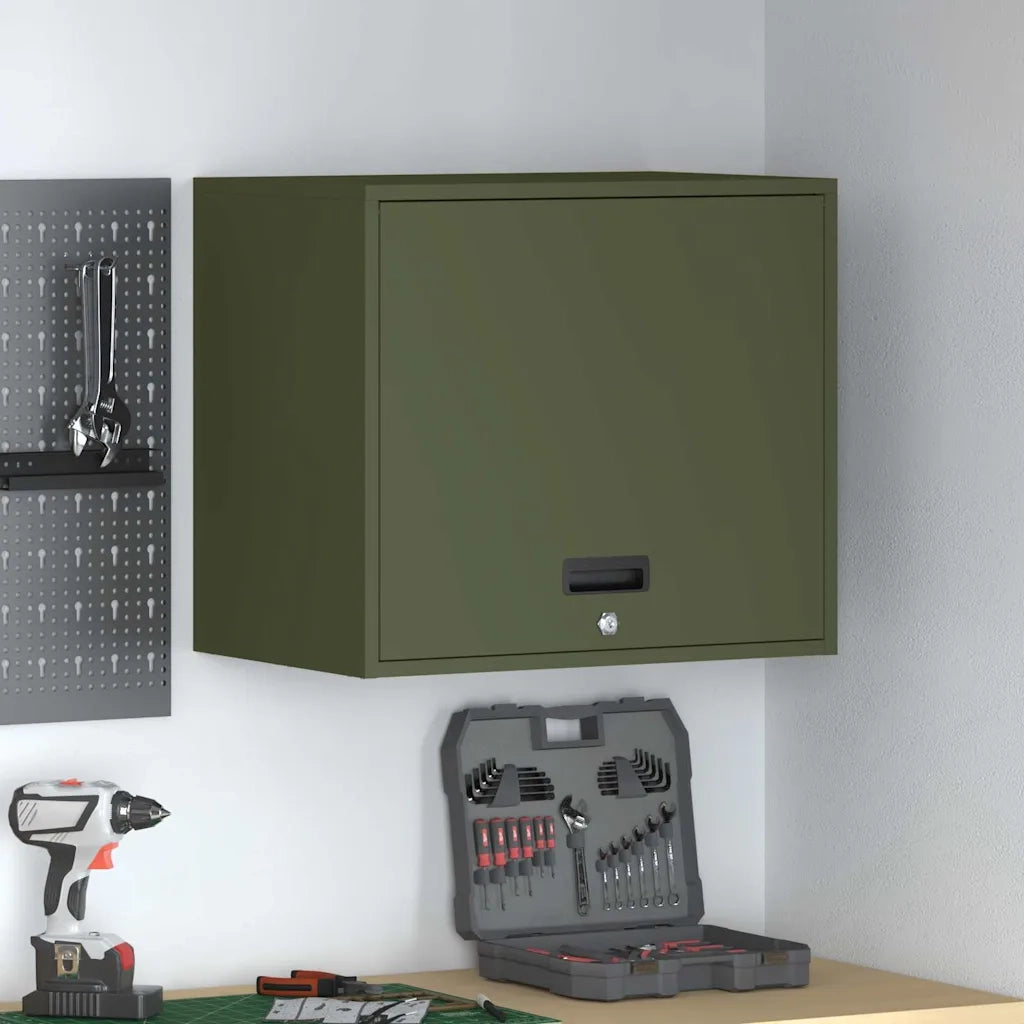 Armadio a muro per garage Oliver verde 60 x 40 x 53 cm 883271