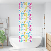 Tenda a Rullo Doccia-Tenda doccia a rullo 80x240 cm Larghezza Tessuto 76 cm 838094