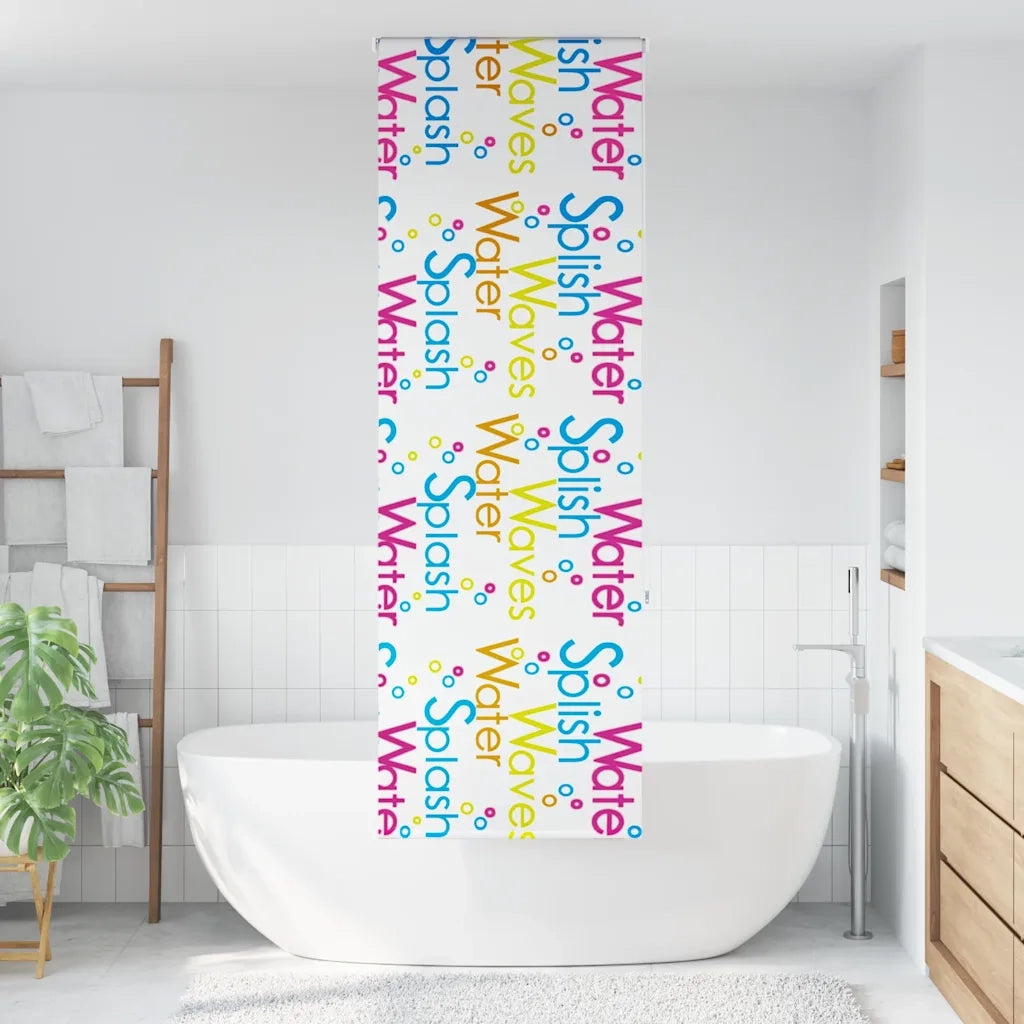Tenda a Rullo Doccia-Tenda doccia a rullo 80x240 cm Larghezza Tessuto 76 cm 838094