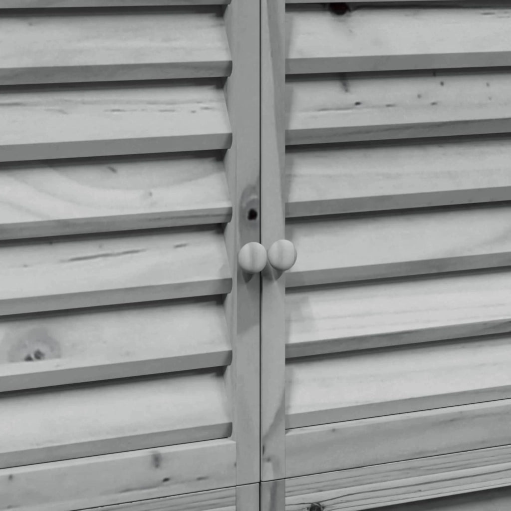 Capanno da Giardino Grigio 106 x 56 x 176,5 cm CFW2971949