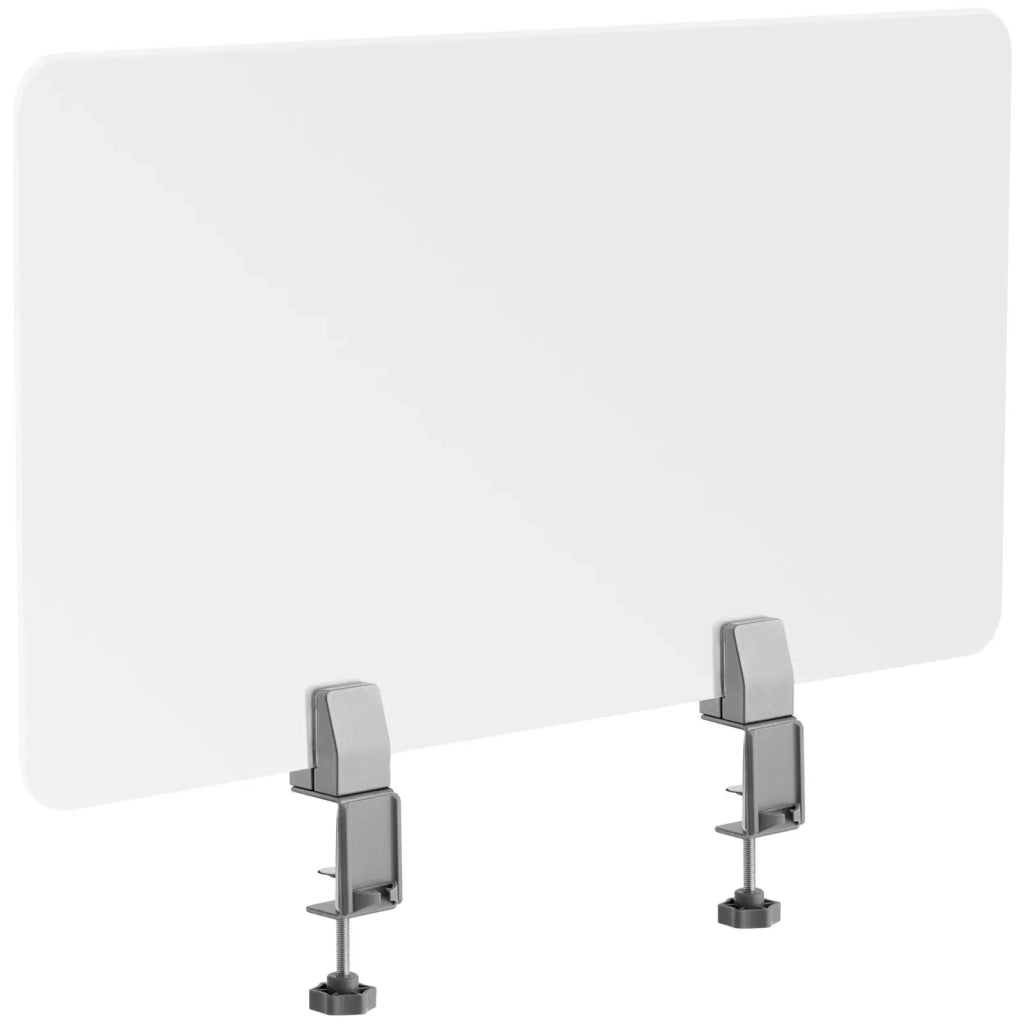 Set di 3 divisori per scrivania in 2 misure: 1500 x 400 mm e 750 x 400 mm bianco 14_0009968