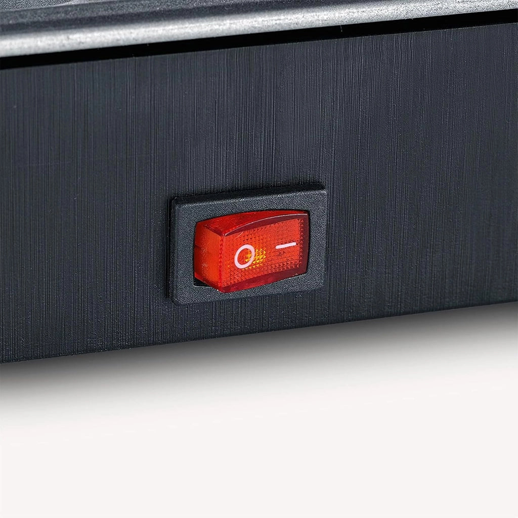 Severin rg 2370 - mini griglia per raclette con piastra antiaderente e 4 padelle, grill da tavolo per fino a 4 persone, potenza 600 w, colore: nero