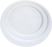 Tessuto di Lino Rond 30 cm - 4 Pezzi - Qualità Spessa - Pittura - 380 g/m2 Telaio per Pittura Grande