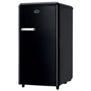 Dcg frigo monoporta linea retro 100lt e nero mf100b