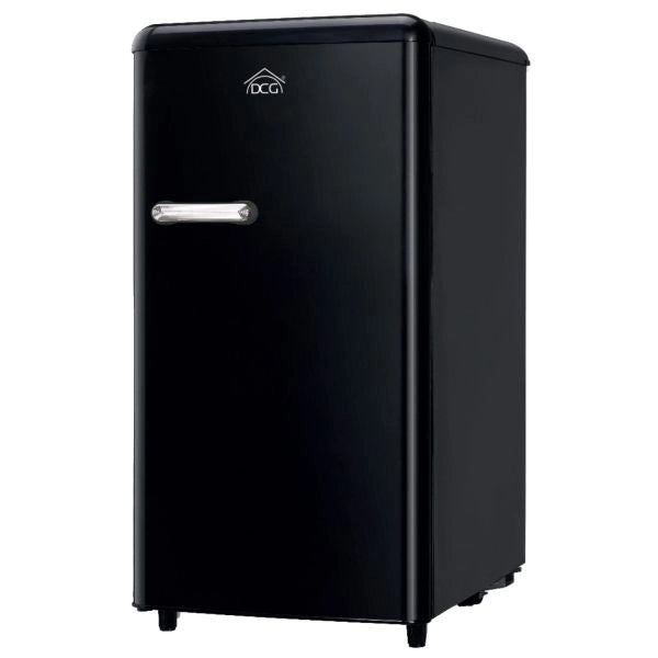 Dcg frigo monoporta linea retro 100lt e nero mf100b
