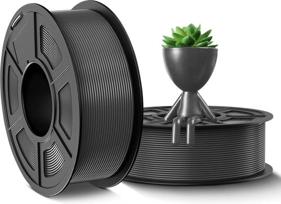 Filamento PETG 175mm 2kg colore grigio alta resistenza per stampanti 3D 2 bobine 1kg per bobina per stampanti FDM