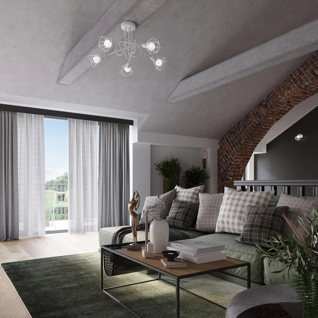 Lampada da soffitto ARTEMIS 2 bianco