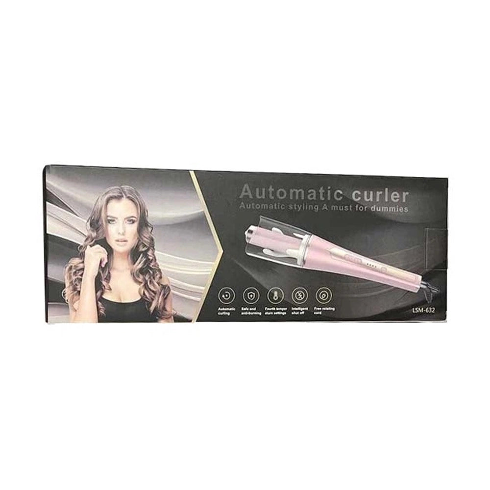 Trade Shop - Arricciacapelli Automatico Rivestimento In Ceramica Temperatura Regolabili 230°c Lsm-632 -
