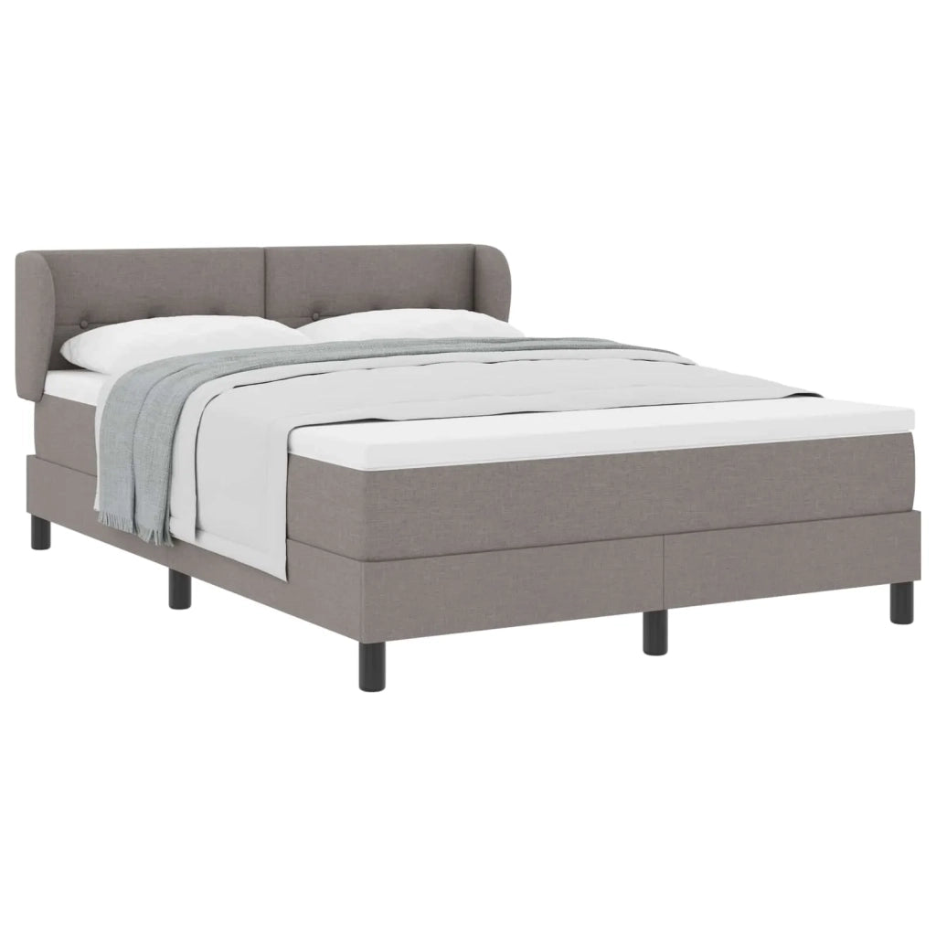 Letto a molle con materasso Talpa 140 x 200 cm Tessuto 3340028