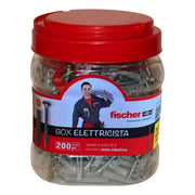 FISCHER TASSELLI SX 6SC (200x) IN BARATTOLO E PUNTA SDS6