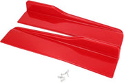 Spoiler di Protezione Universale - 2 Pezzi - ABS Materiale - Protezione Anticras - Forte Protezione - Resistenti e Duraturi - Paraurti Laterali