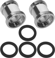 Adattatore di tubo in rame da M24 a M22 | Connettore di scarico per cucina e bagno | 2 Set