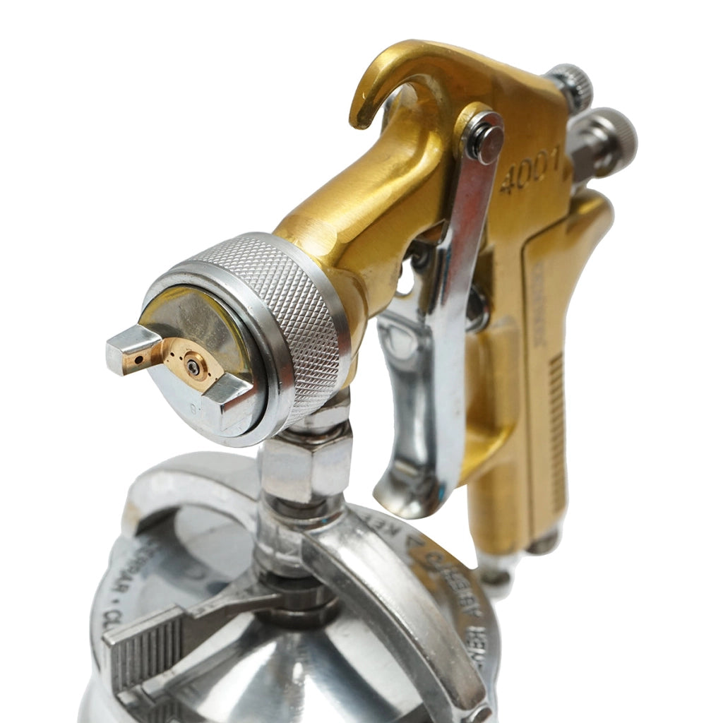 Pistola per verniciatura ad aria compressa da 1000 ml, portata 160-240 ml/min, ugello 1,8 mm, pressione max 3,5 bar Crownman