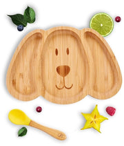 Tavolo per Bambini in Bambù con Morsetto - Antiscivolo - 1 pezzo - Bambù Naturale