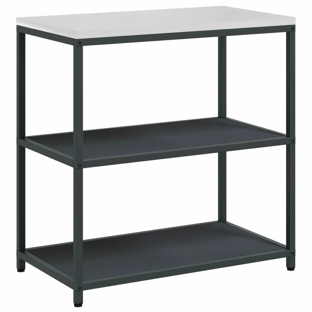 Stoccaggio in cucina Antracite 90 x 50 x 92 cm Acciaio 874956