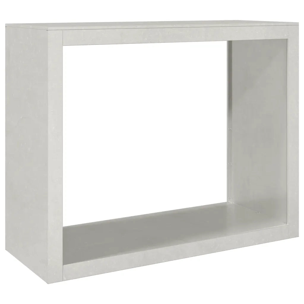 Rastrelliera per Legna da Ardere-Portalegna 100x40x80 cm in Acciaio Inox