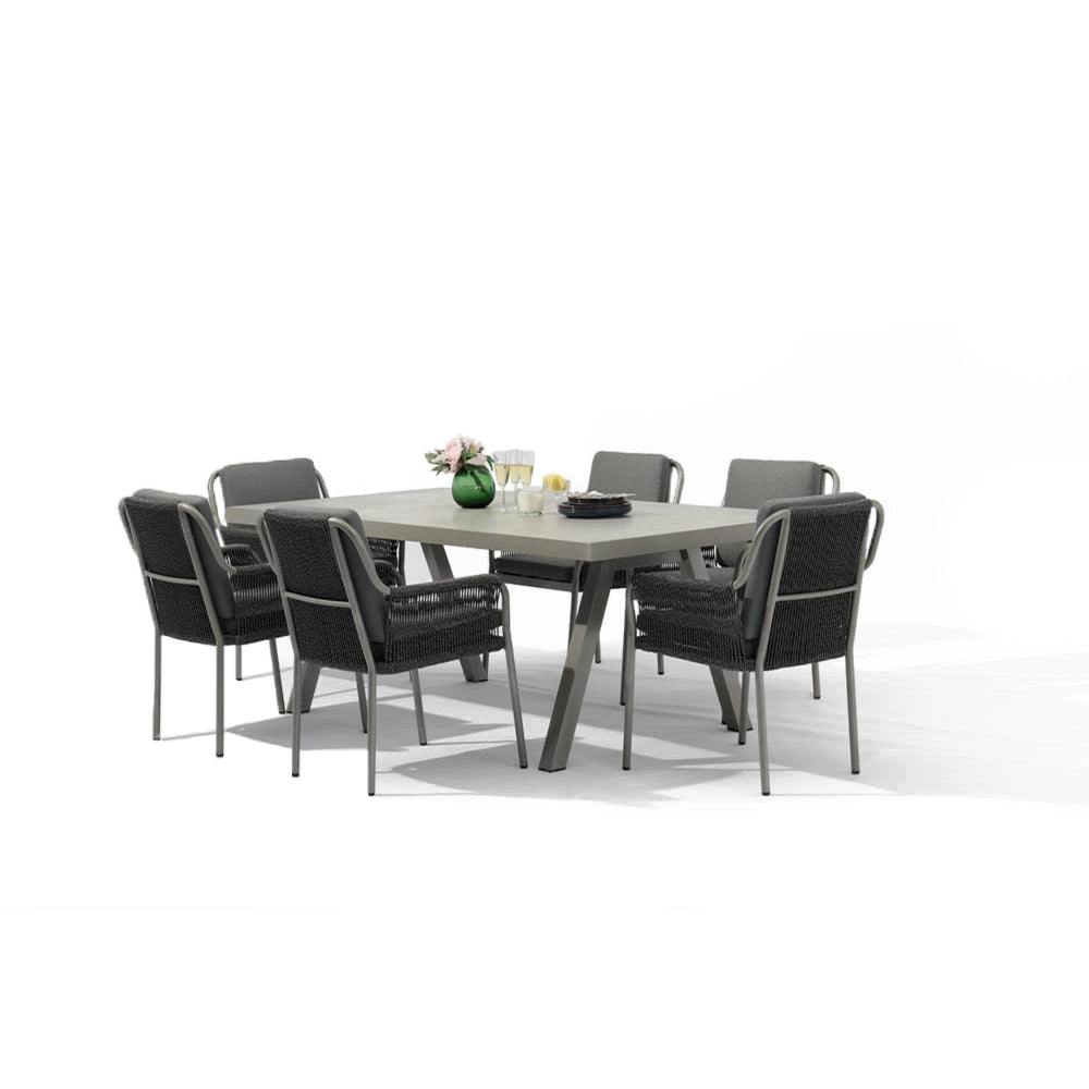 Set Completo BUDAPEST (Tavolo + 6 sedie)